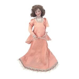 Vintage Sandra Kuck Expectant Moments Mother & Child Porcelain Doll COA As Is